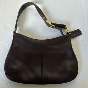 Coach Brown Leather Shoulder Bag